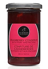 Bottle of Cranberry Conserve With Port