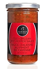 Bottle of Ole! Chilean Hot Pepper Sauce