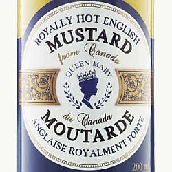Bottle of Royally Hot English Mustard