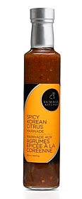 Bottle of Spicy Korean Citrus Marinade
